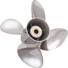 Solas 4553-140-20 HR Titan 4 Stainless Steel 4-Blade Propeller - RH, 14" Diameter x 20" Pitch