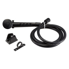 Dura Faucet RV Single-Function Shower Haed and Hose - Black