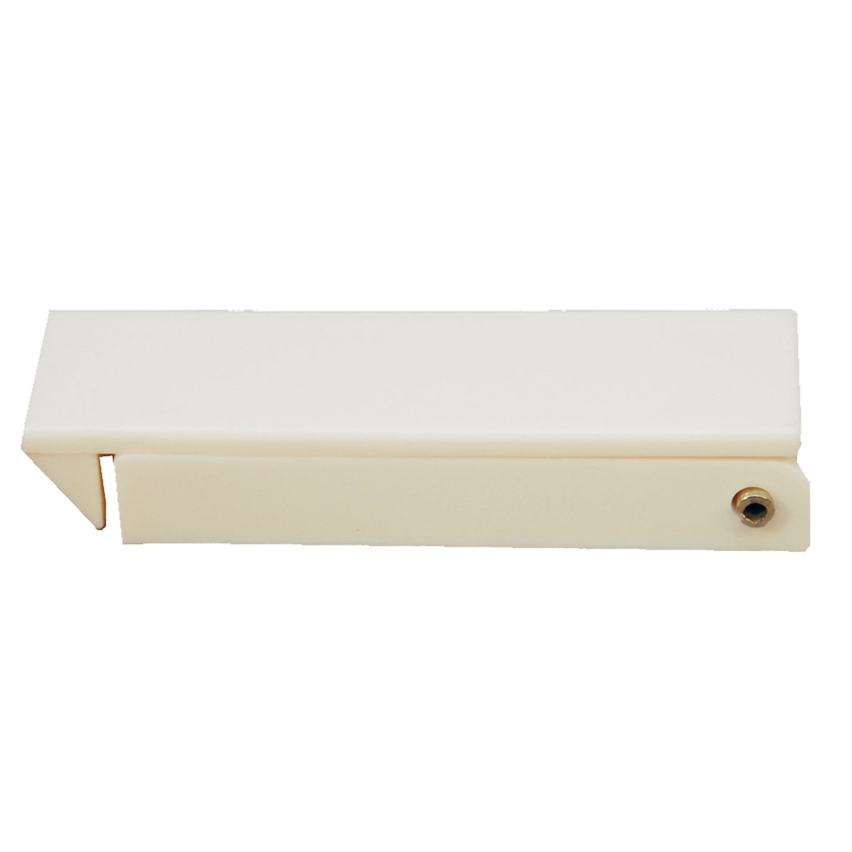 Prime Products 18-5070 Baggage Door Catch - White, Pack of 2