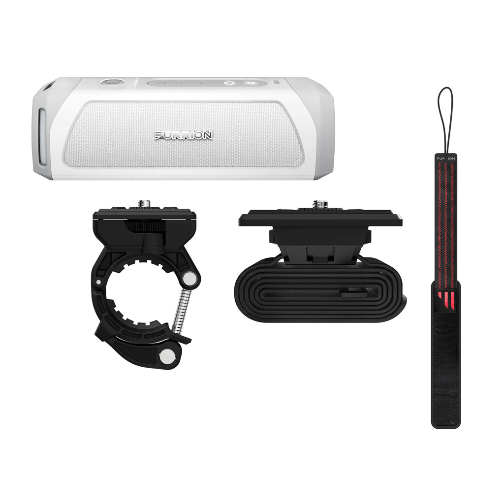 Furrion 2021123806 LIT Portable Bluetooth Speaker Adventure Kit Whit