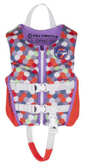 Full Throttle 142500-105-001-22 Child Rapid-Dry Flex-Back Life Jacket - Pink