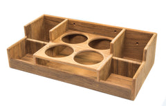 Whitecap 62550 Teak Bar Rack