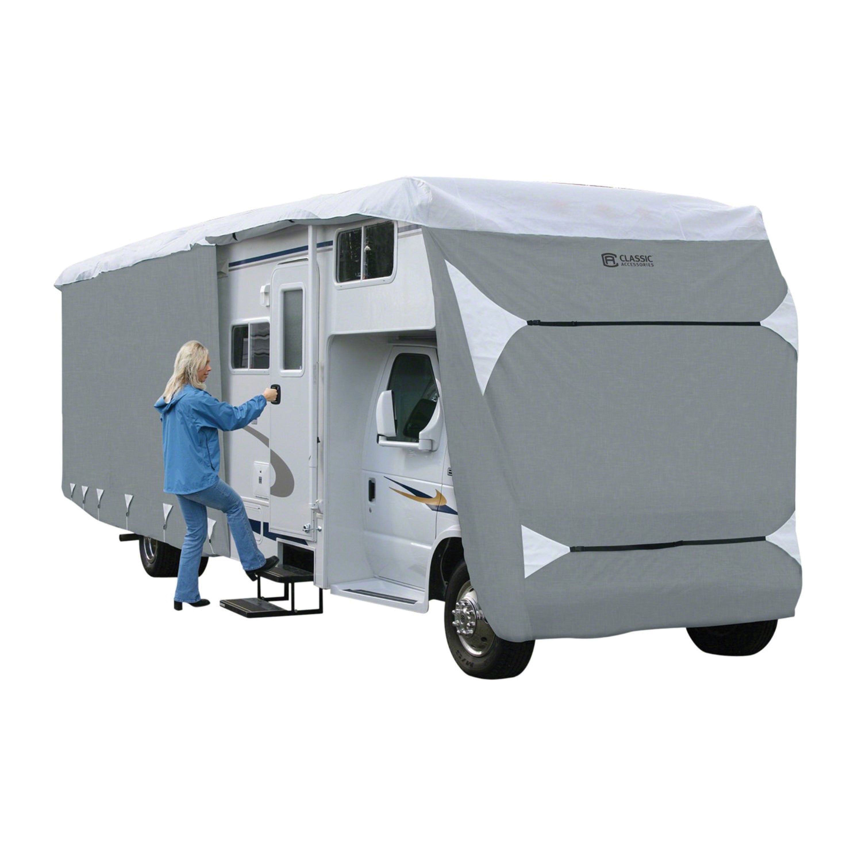 Classic Accessories 79363 Over Drive PolyPRO3 Deluxe Class C RV Cover - 23' to 26', Model 3