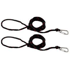 Extreme Max 3006.6806 PWC 9' Dock Line with Stainless Steel Snap Hook - Value 2-Pack