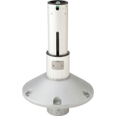 Attwood 278AOP0912-BD-1 278 Series Air Pedestal Base - 2.75" Below Deck, 9" to 12", Gray