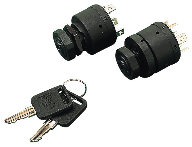 Sea-Dog 420382-1 3-Position Magneto-Style Ignition Switch - Off-Ignition-Start-Choke