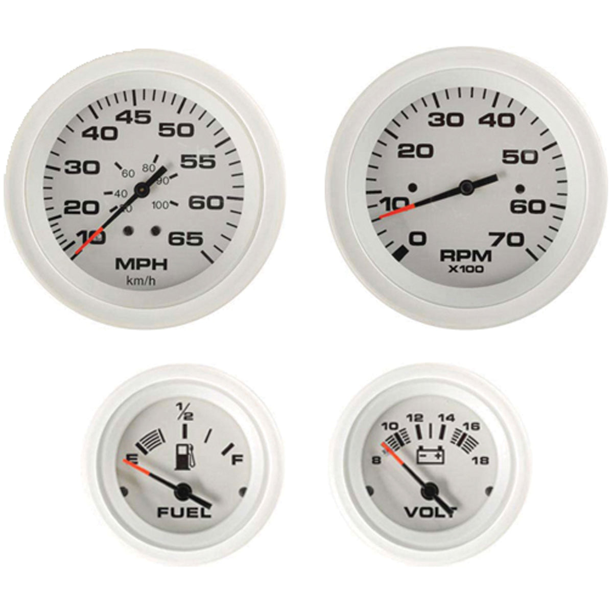 Sierra 68365P Arctic Fuel Gauge