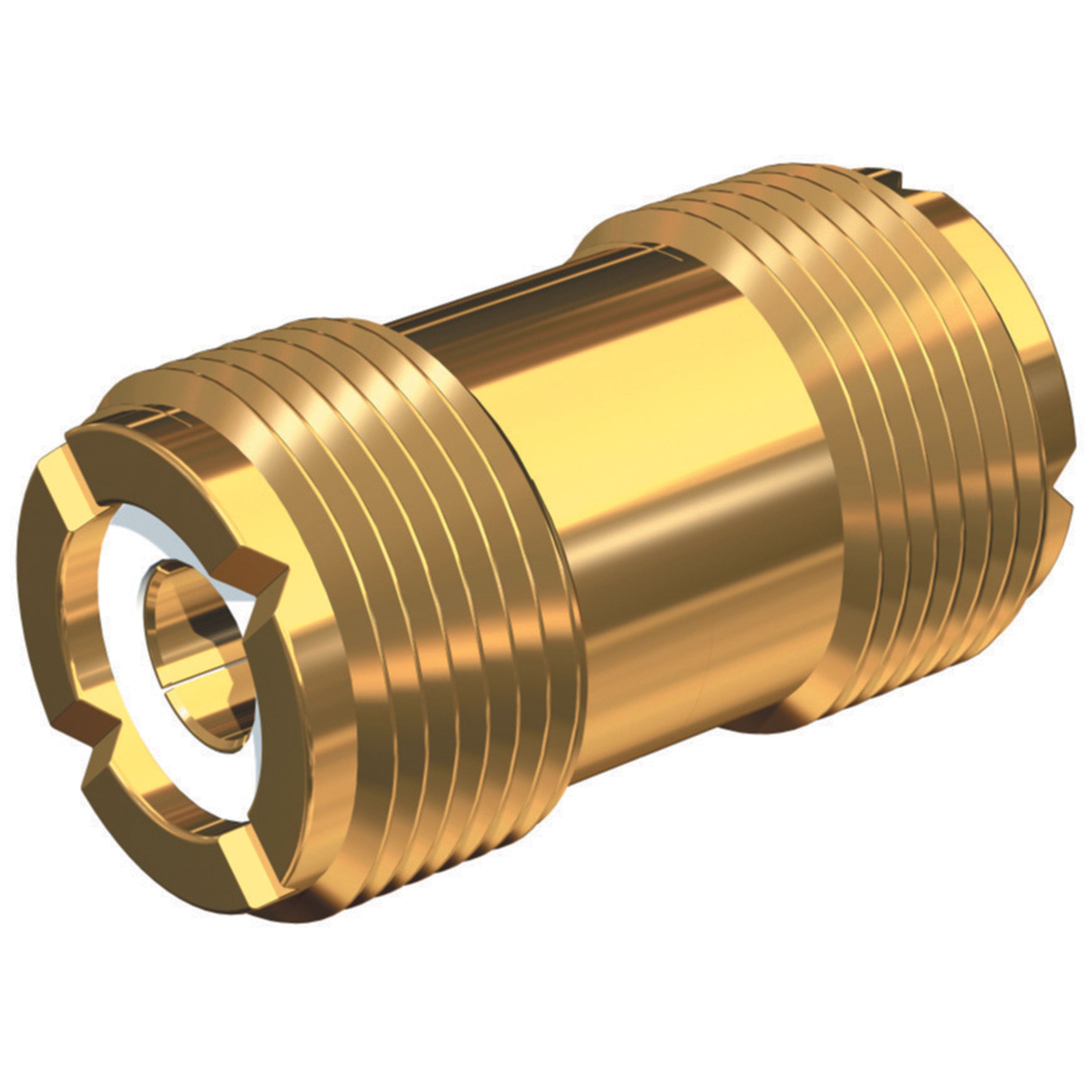Shakespeare Marine PL-258-G Barrel Connector for PL-259-Ended Cables