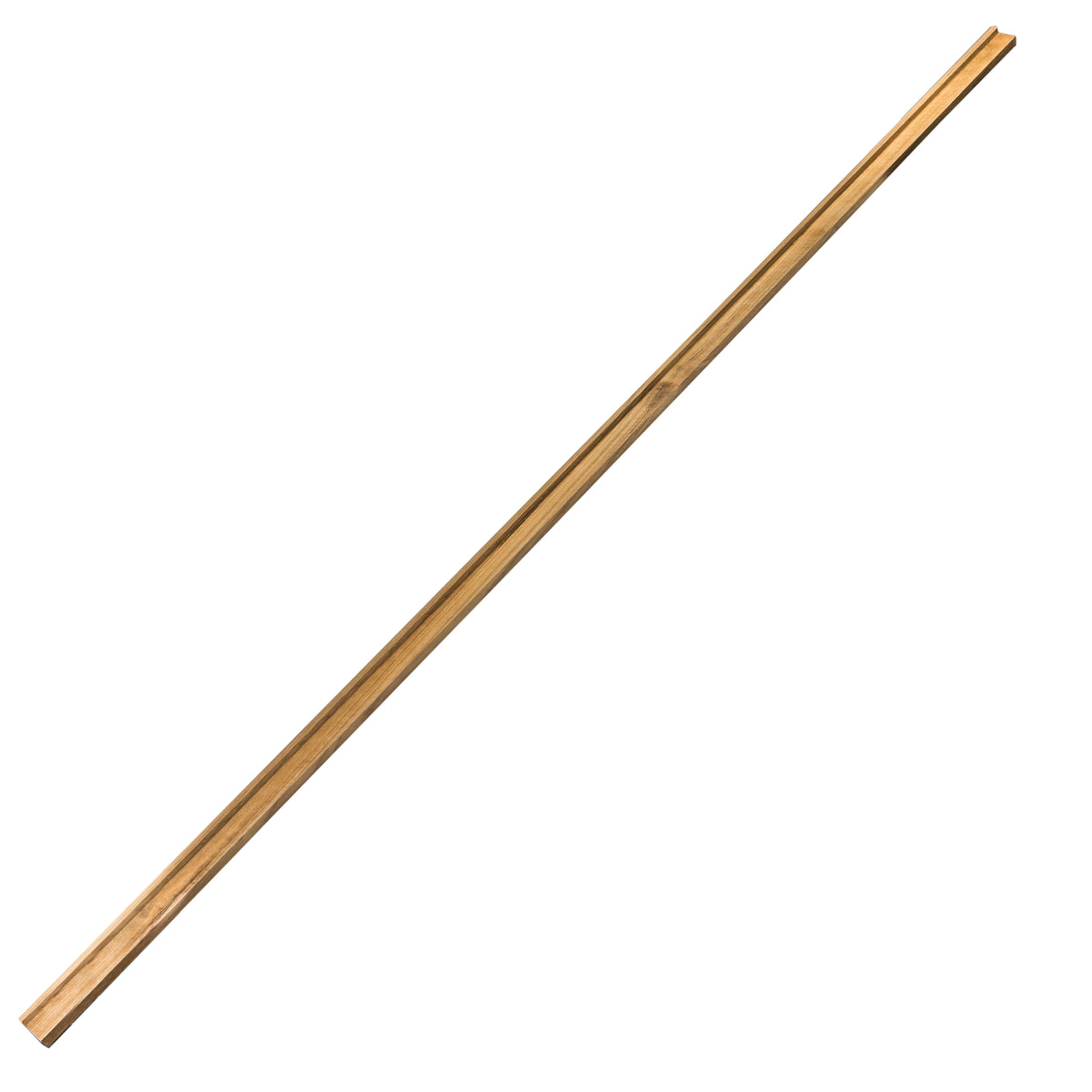 Whitecap 60835 Teak 1-3/8"H x 13/16"W Rail Edge Molding - 5' Length