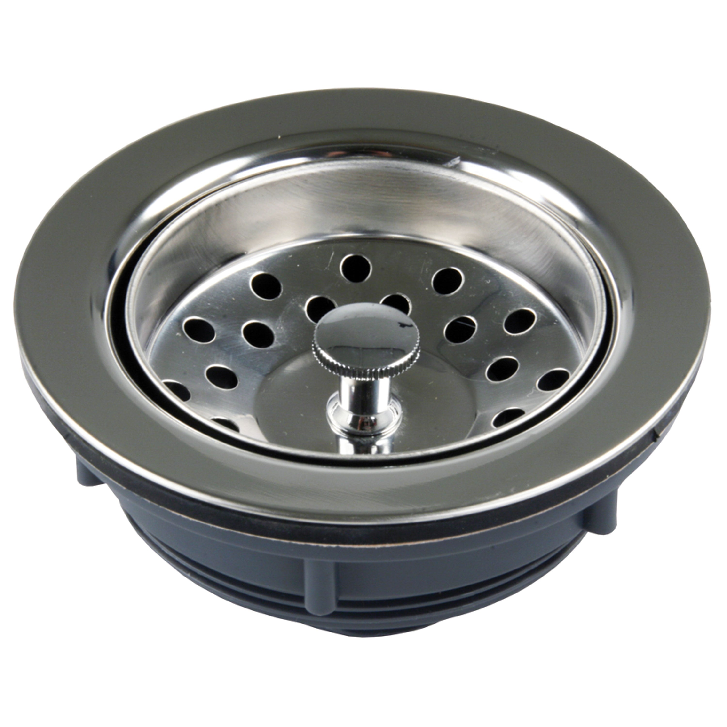 JR Products 95285 Large Kitchen Strainer - Chrome