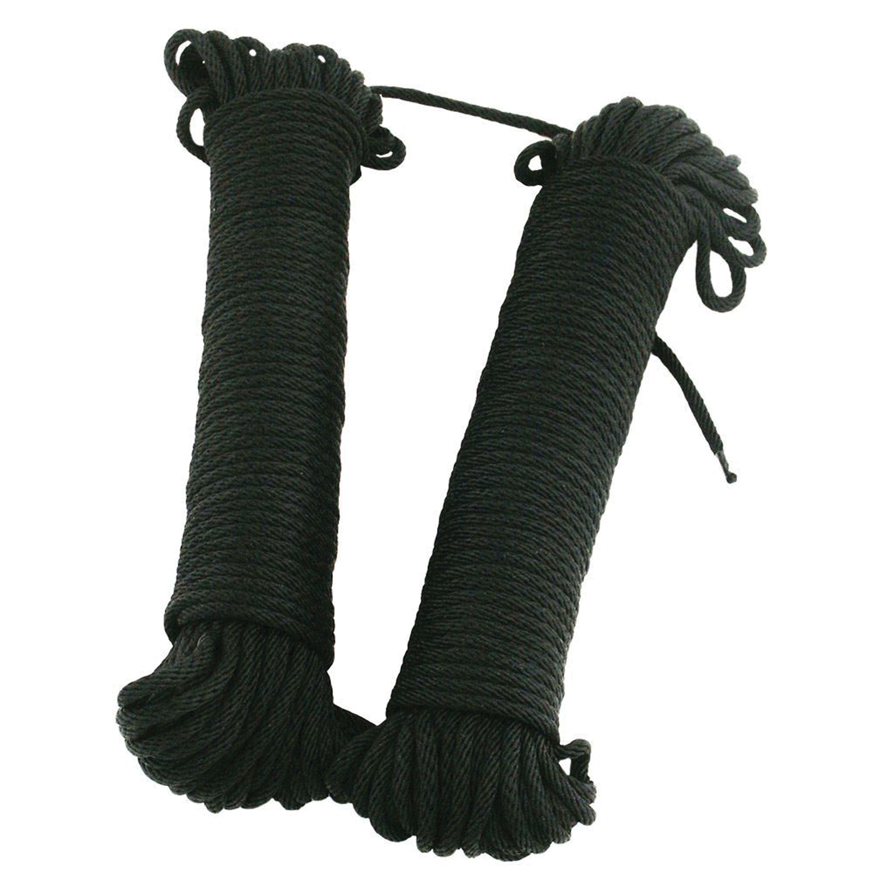 TACO Marine COK-0008B-1 Dacron Line - 1/8" x 100', Black