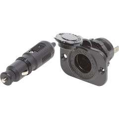 Blue Sea Systems 1015-BSS 12-Volt Plug with Dash Socket