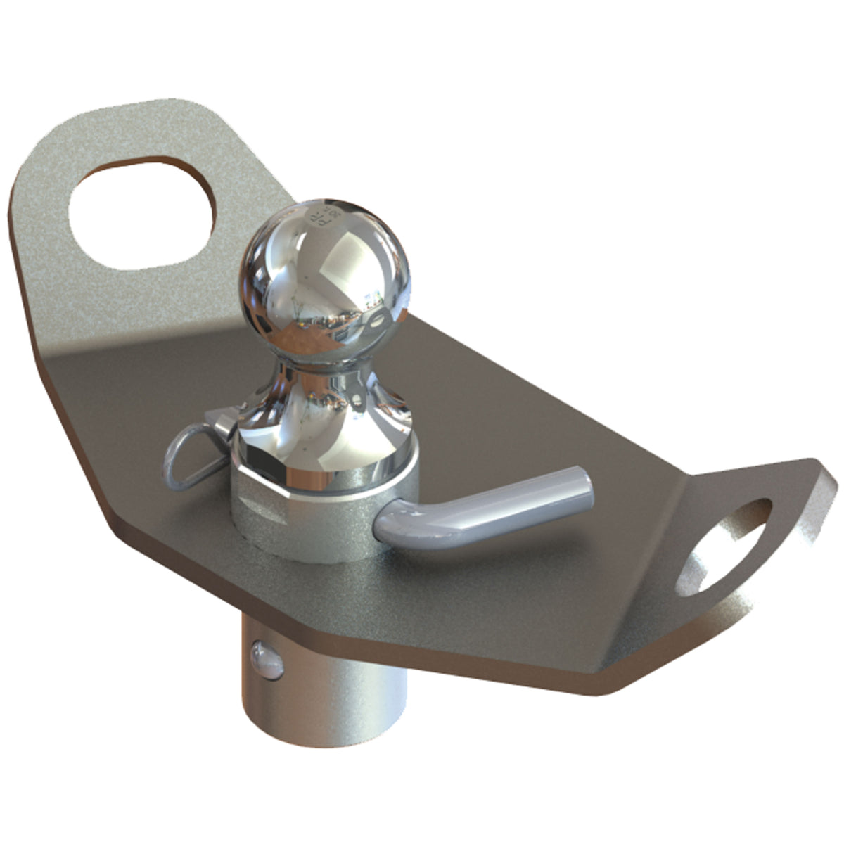 PullRite 4437 OE-Series Gooseneck Ball with Plate