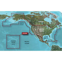 Garmin 010-C1018-20 US All and Canadian West Coast BlueChart g3 HXUS604X Micro SD/SD Card