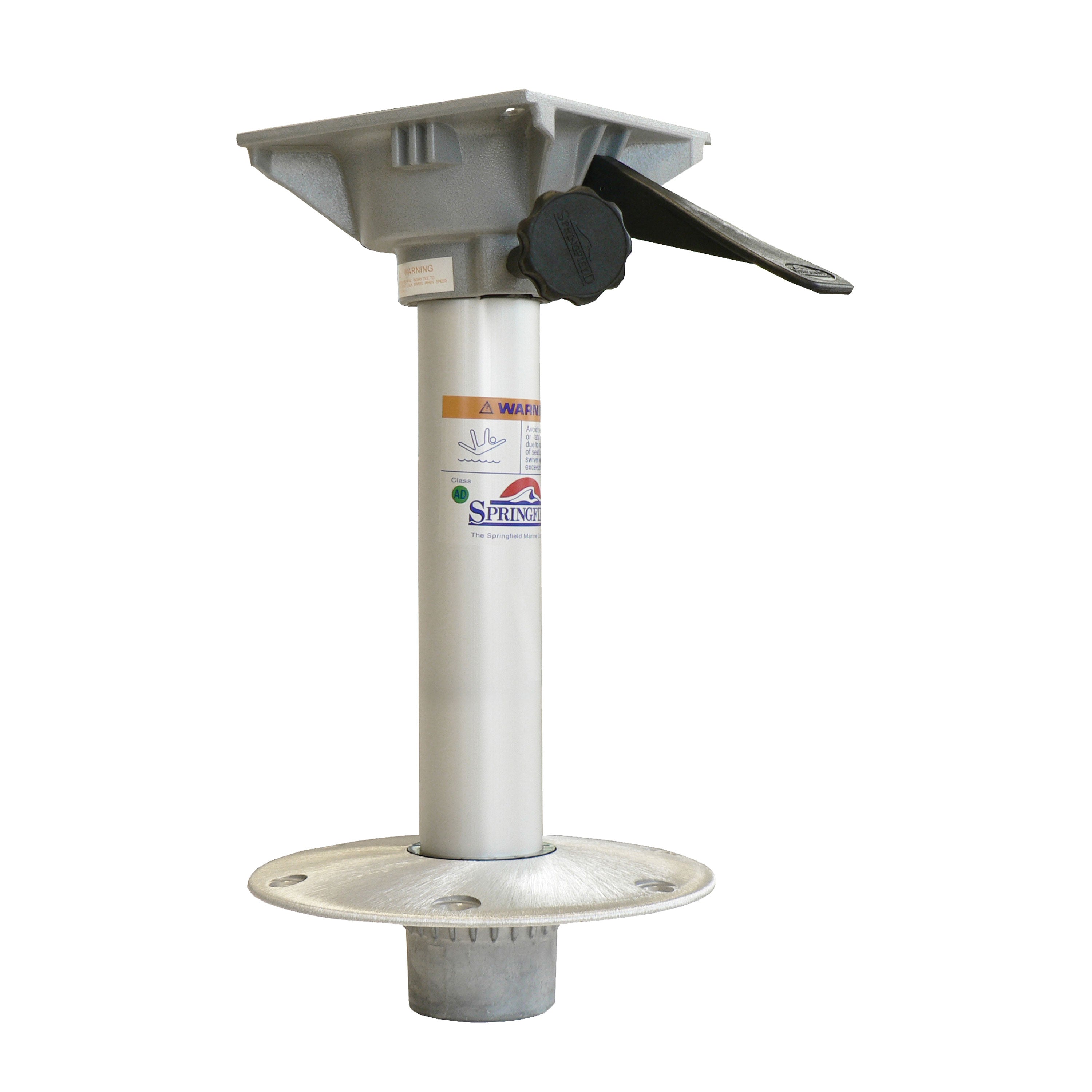 Springfield 1300712-L1 Plug-In Locking 2-3/8" Removable Pedestal Hi-Lo 3-Piece Package - 12"