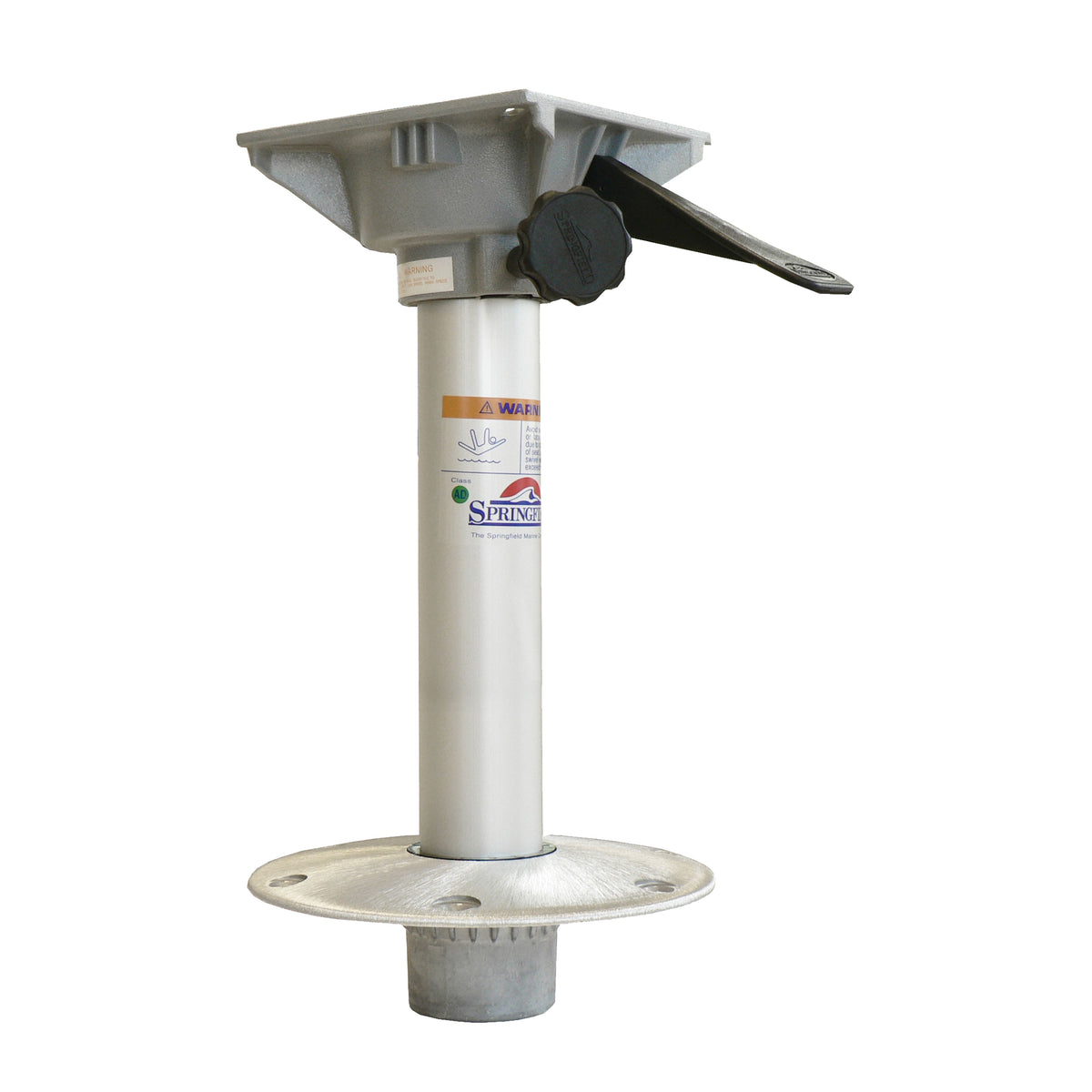 Springfield 1300712-L1 Plug-In Locking 2-3/8" Removable Pedestal Hi-Lo 3-Piece Package - 12"