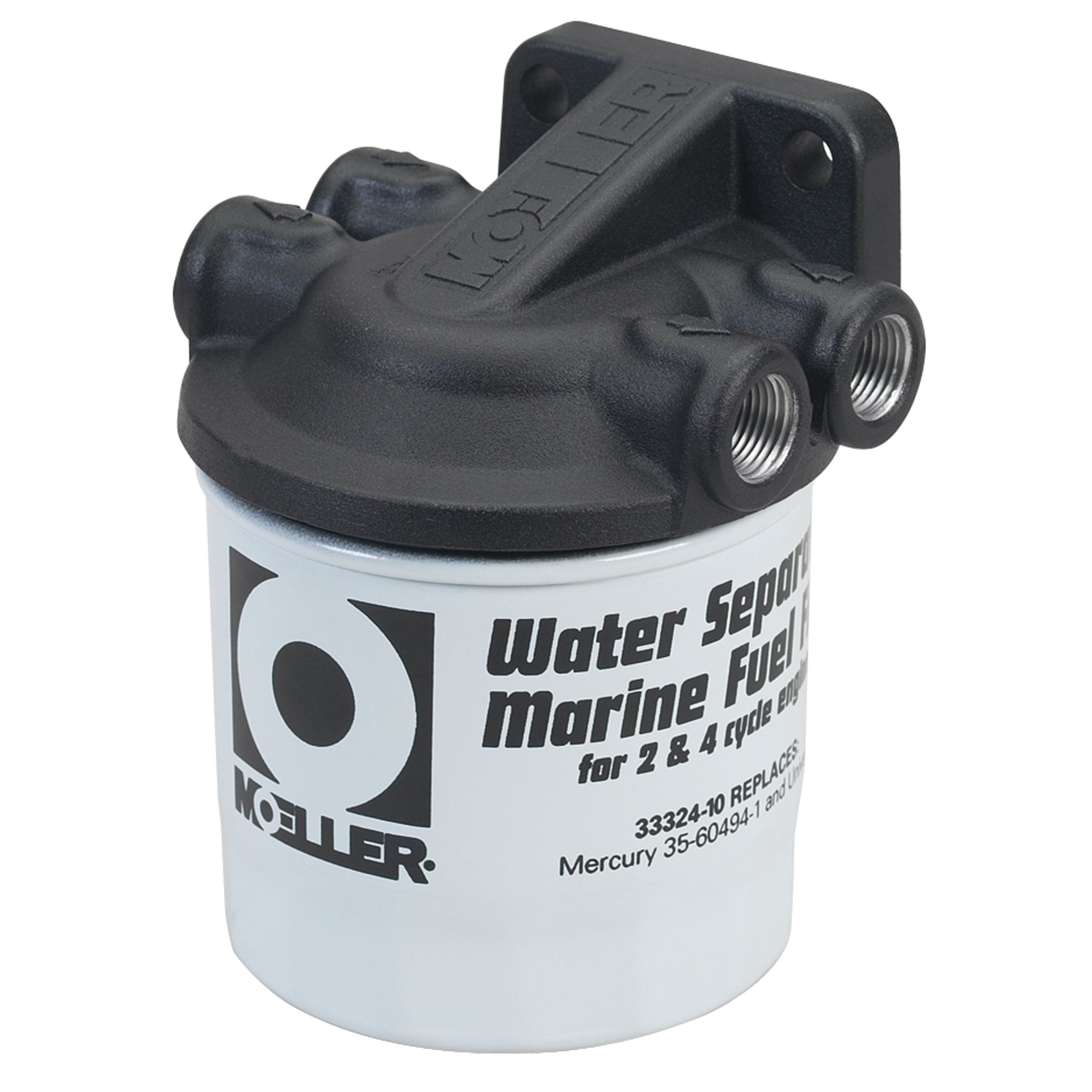 Moeller 033320-10 Aluminum 10 Micron Water Separating Fuel Filter - Filter Kit