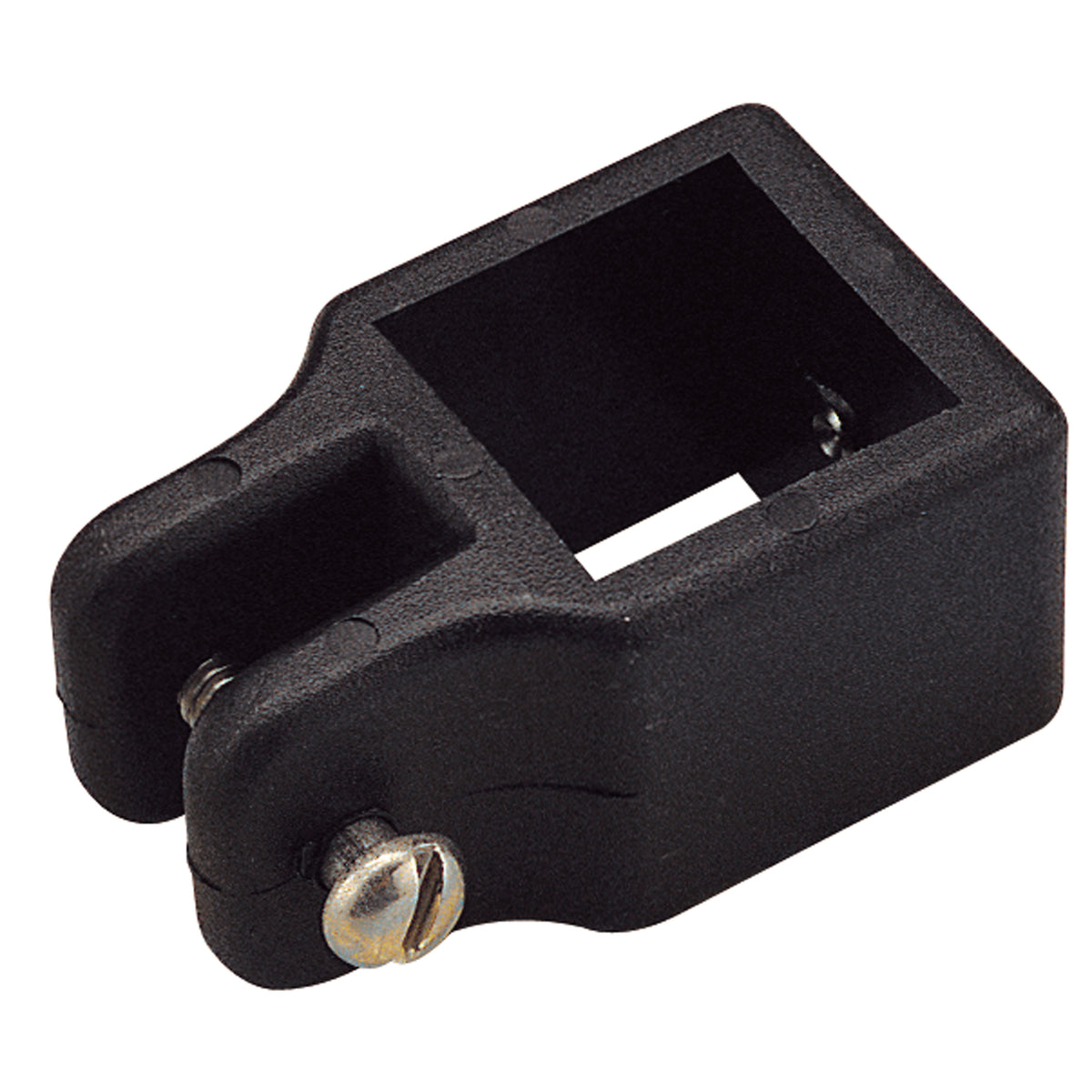 Sea-Dog 273560-1 Nylon Square Tube Top Slide, Black - 1"