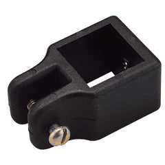 Sea-Dog 273560-1 Nylon Square Tube Top Slide, Black - 1"