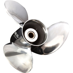 Solas 3551-148-17 HR Titan 3 Stainless Steel 3-Blade Propeller - RH, 14.75" Diameter x 17" Pitch