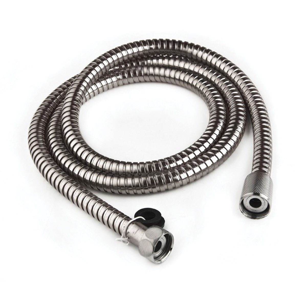 Dura Faucet 60" Stainless Steel RV Shower Hose - Brushed Satin Nickel