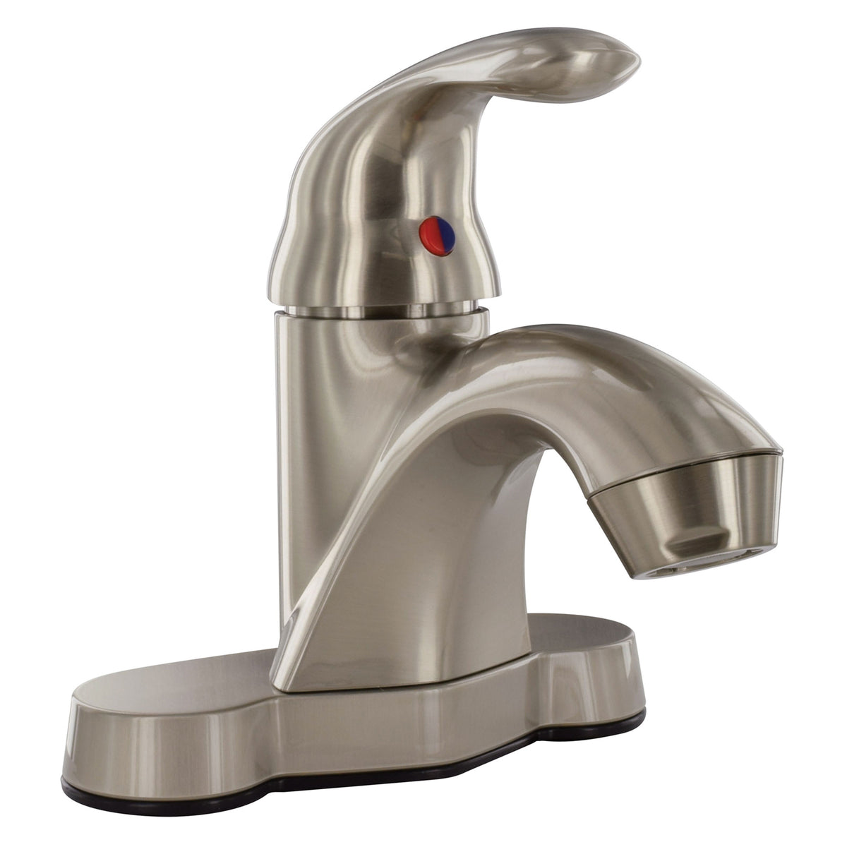 PF222404 Faucet 4" Deck Lav Brushed Nickel Single Handle