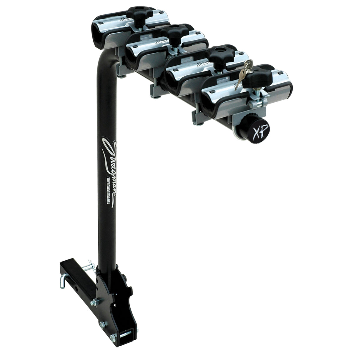 Swagman 64970 XP Series Receiver Mount Bike Rack - Folding, 5-Bike