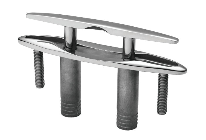 Whitecap 6709CBLUE Stainless Steel E-Z Pull Up Cleat - 6"