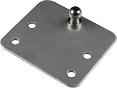Whitecap G-1155C Gas Spring Stainless Steel Mounting Bracket - 3-1/2" L x 3" W, 13mm Ball
