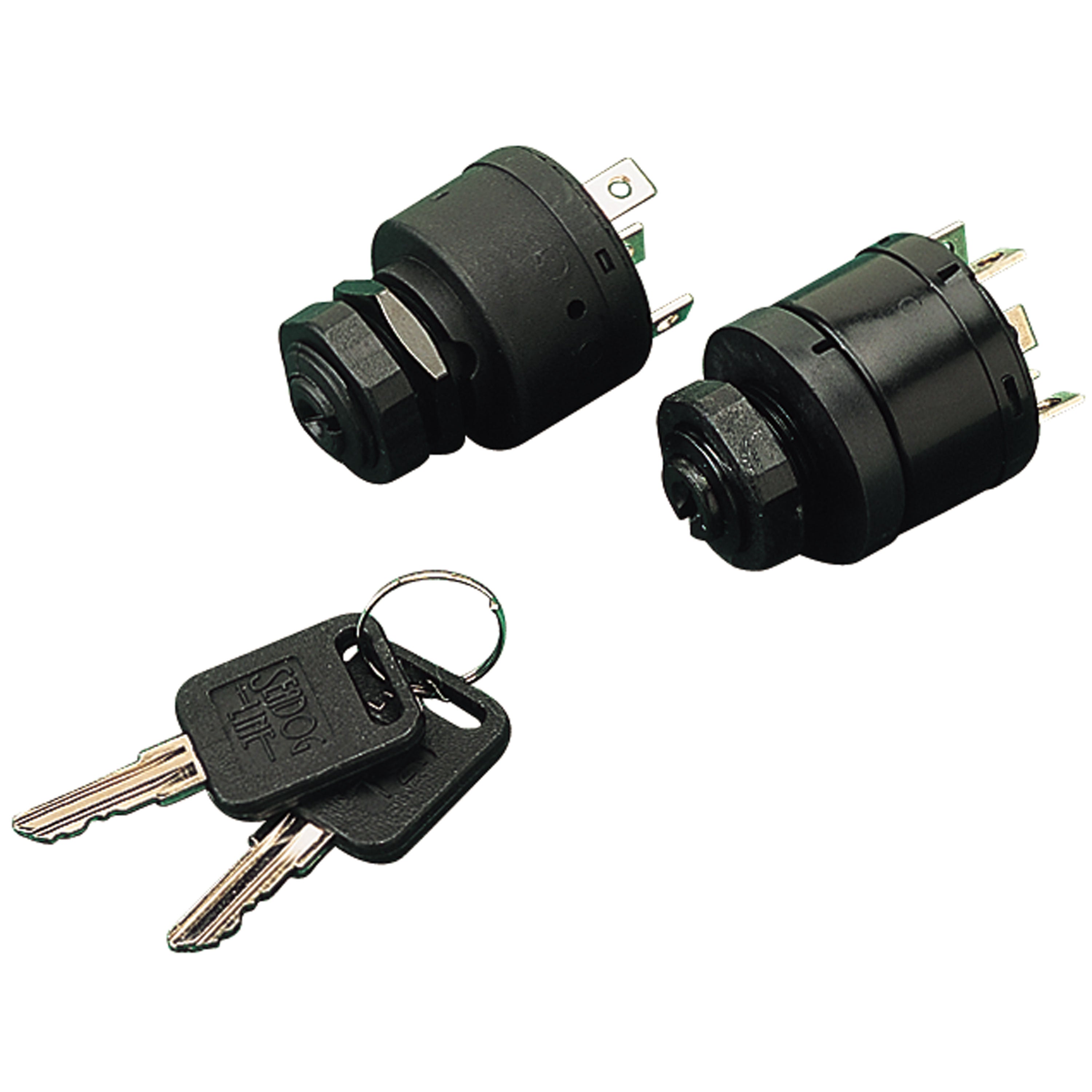 Sea-Dog 420386-1 4-Position Magneto Style Ignition Switch - 13/16", 7 Terminals, Acc-Off-Ign-Start-Choke