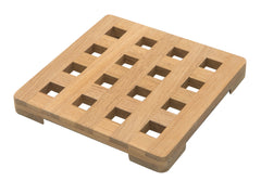 Whitecap 62420 Teak Small Square Trivet - 6"