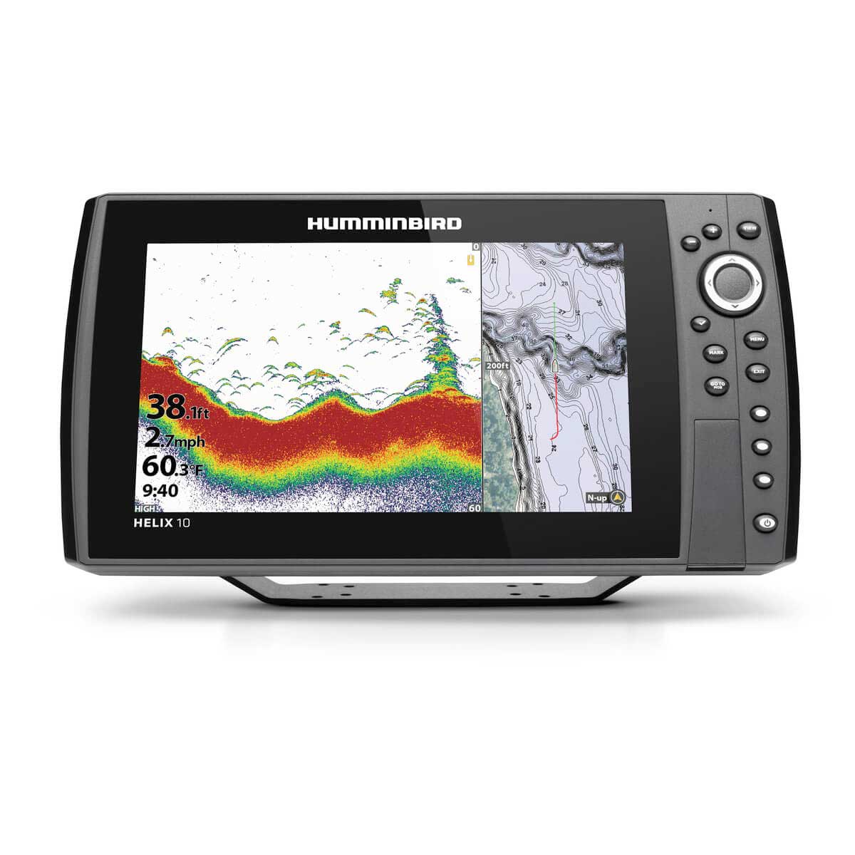 Humminbird 411400-1 HELIX 10 CHIRP GPS G4N Fish Finder