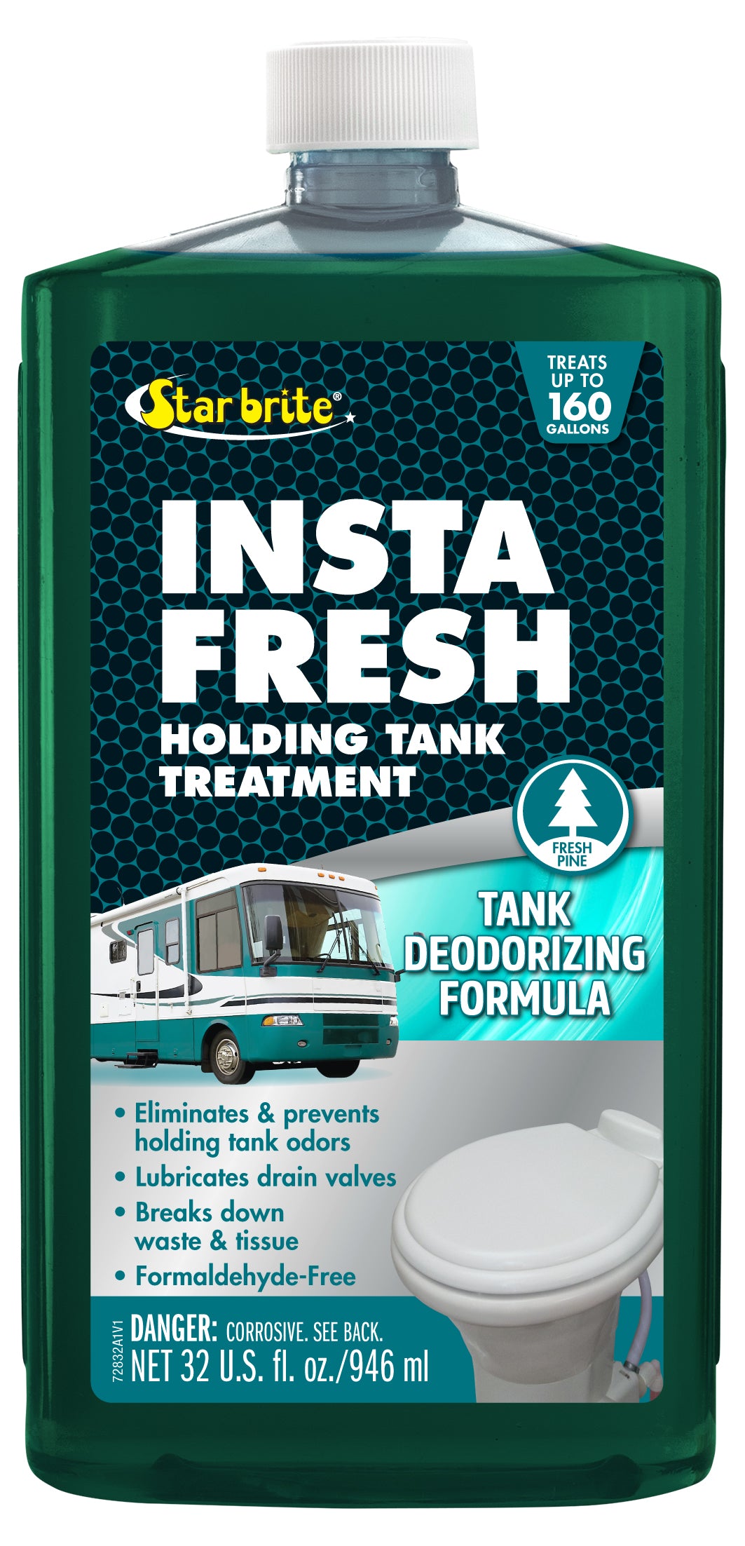 Star brite 72832 Instafresh Holding Tank Treatment - 32 oz., Fresh Pine Scent