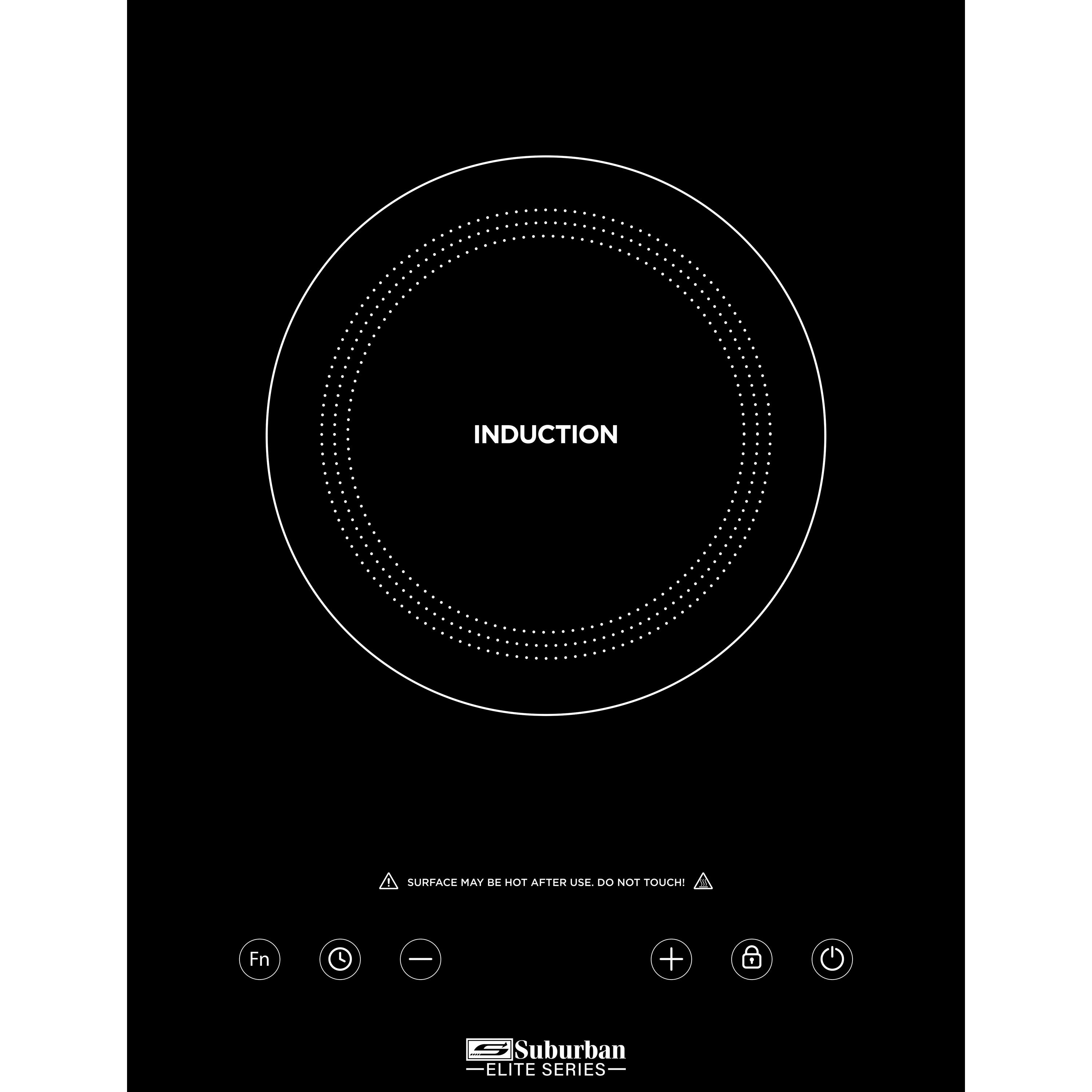 Suburban 3308A Induction Cooktop Single