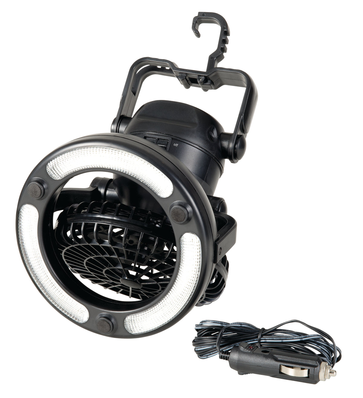 8429 Clam 8429 LED Fan/Light - Large – RVe Parts