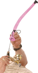 Clam 8836 Ice Rod Slick - Pink, 2 Pack