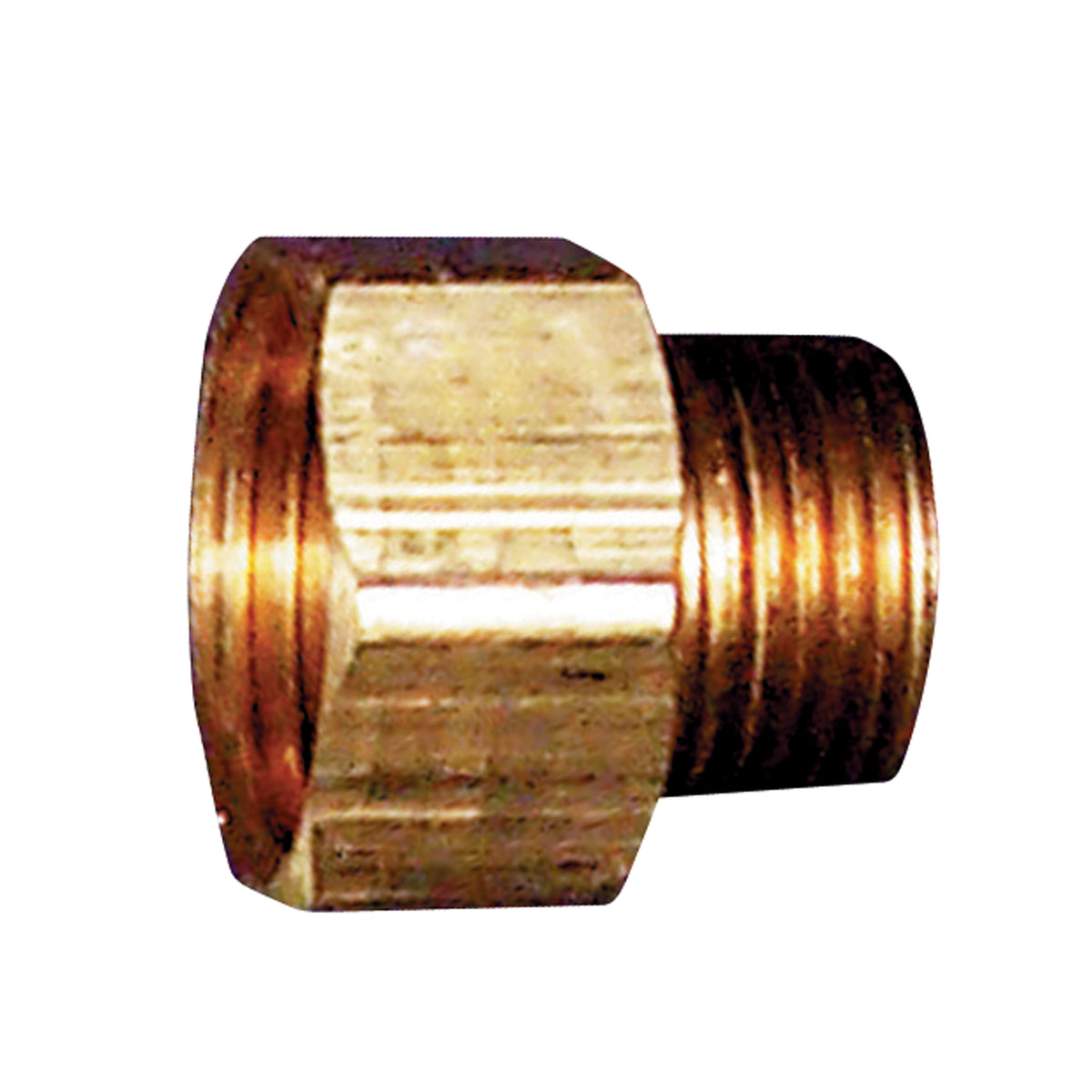 Midland Metal 30-183 Garden Hose Swivel FGH x Male Pipe Adapter - 3/4 in. x 1/2 in.