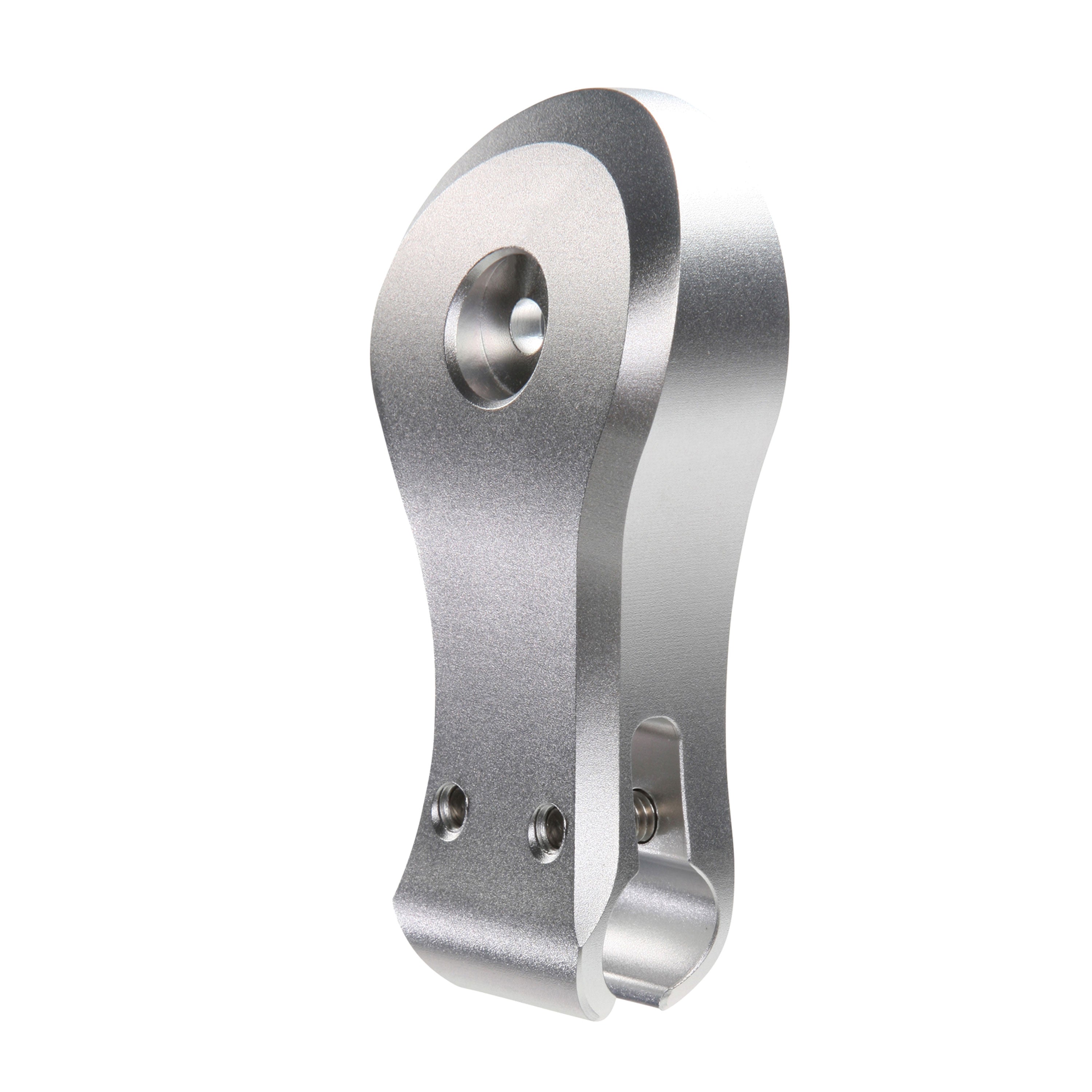 PTM Edge RTS-100 Rod-to-Scoop Adapter for VR-Series Mirrors - ElectroBright Aluminum