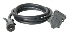 Hopkins 20049 Endurance 7-Blade to 7-Blade Molded Cable 5th Wheel Extension - 8'