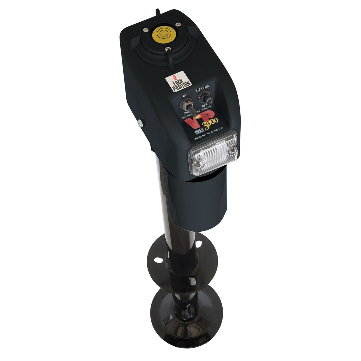 Barker 32453 VIP 3000 Power Jack - 18" Stroke, Black