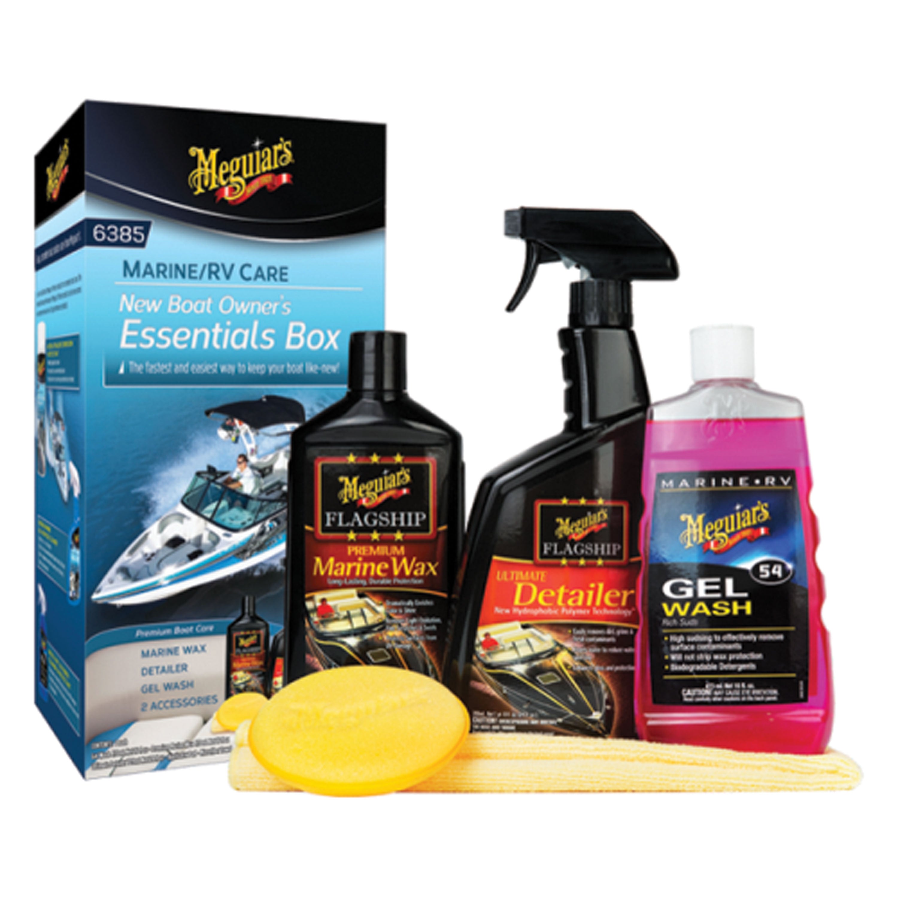 Meguiar's M6385 New Boat Owner's Essentials Box