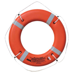 Jim-Buoy C-HSO-30 Canadian Hard Shell Lifebuoy, SOLAS Series - 30", Orange