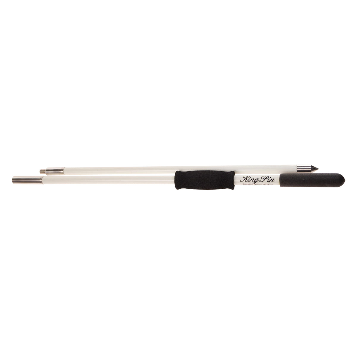 Panther KPP120W King Pin Anchor Pole - 2 Piece, 12' - White