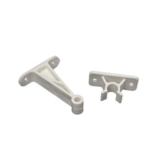 RV Designer E241 Plastic Clip-Style Entry Door Holder - White, 3"