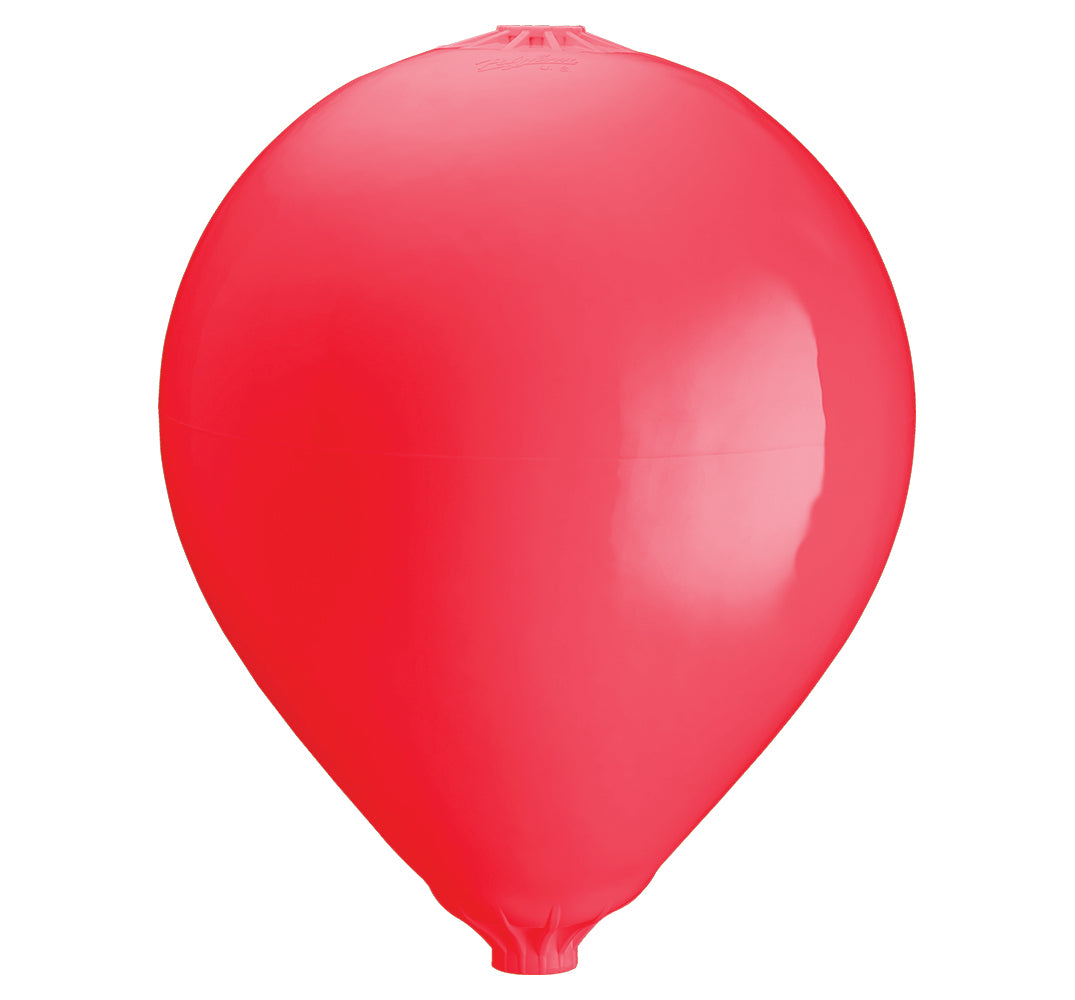 Polyform CC-6 RED CC Series Mooring Buoy - 32" x 43", Red