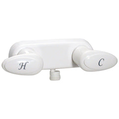 Phoenix Faucets by Valterra PF223241 Catalina Two-Handle 4" Shower Valve with Vacuum Breaker - White