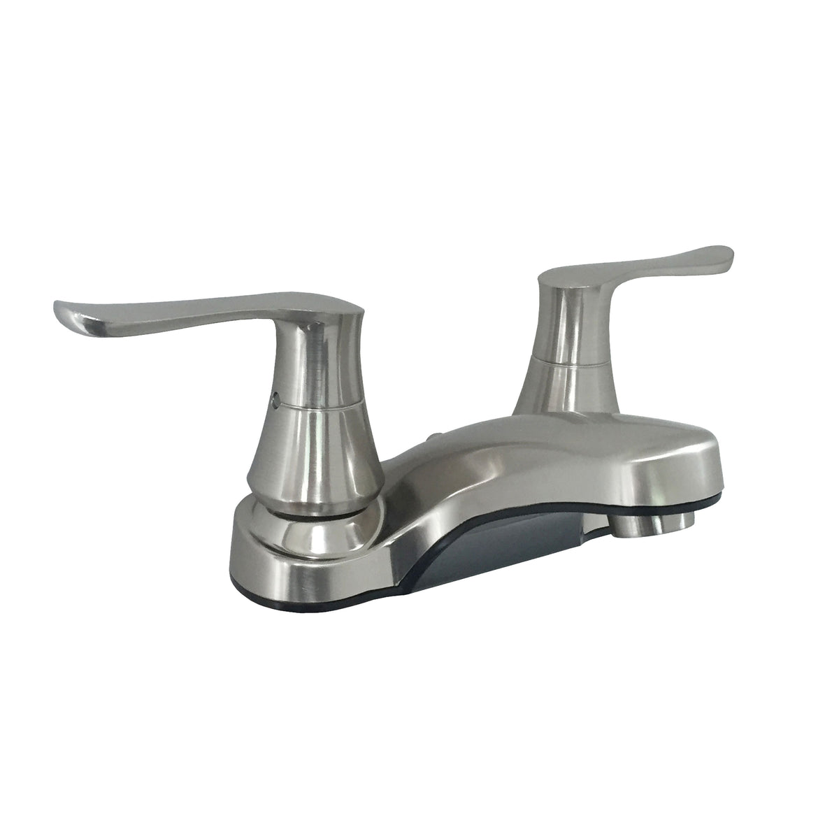 Empire Brass U-YNN77N-DH3 RV Non-Metallic Bathroom Faucet with Solid Saber Handles - 4", Brushed Nickel