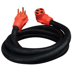 Valterra A10-5010EH Mighty Cord 50 Amp Extension Cord w/Handle - 10', Red