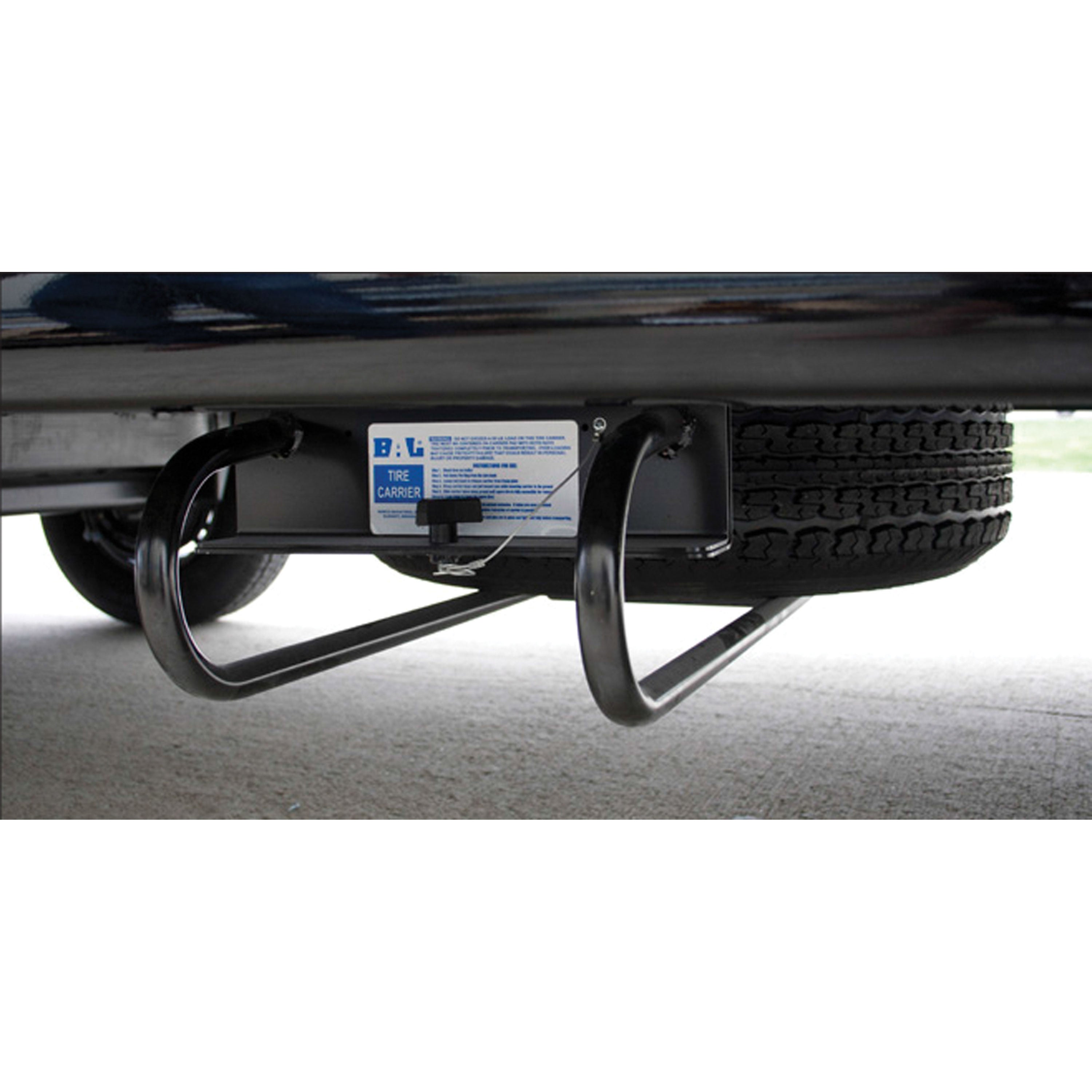 BAL 28217 Hide-A-Spare Tire Storage - I-Beam Recessed Mount