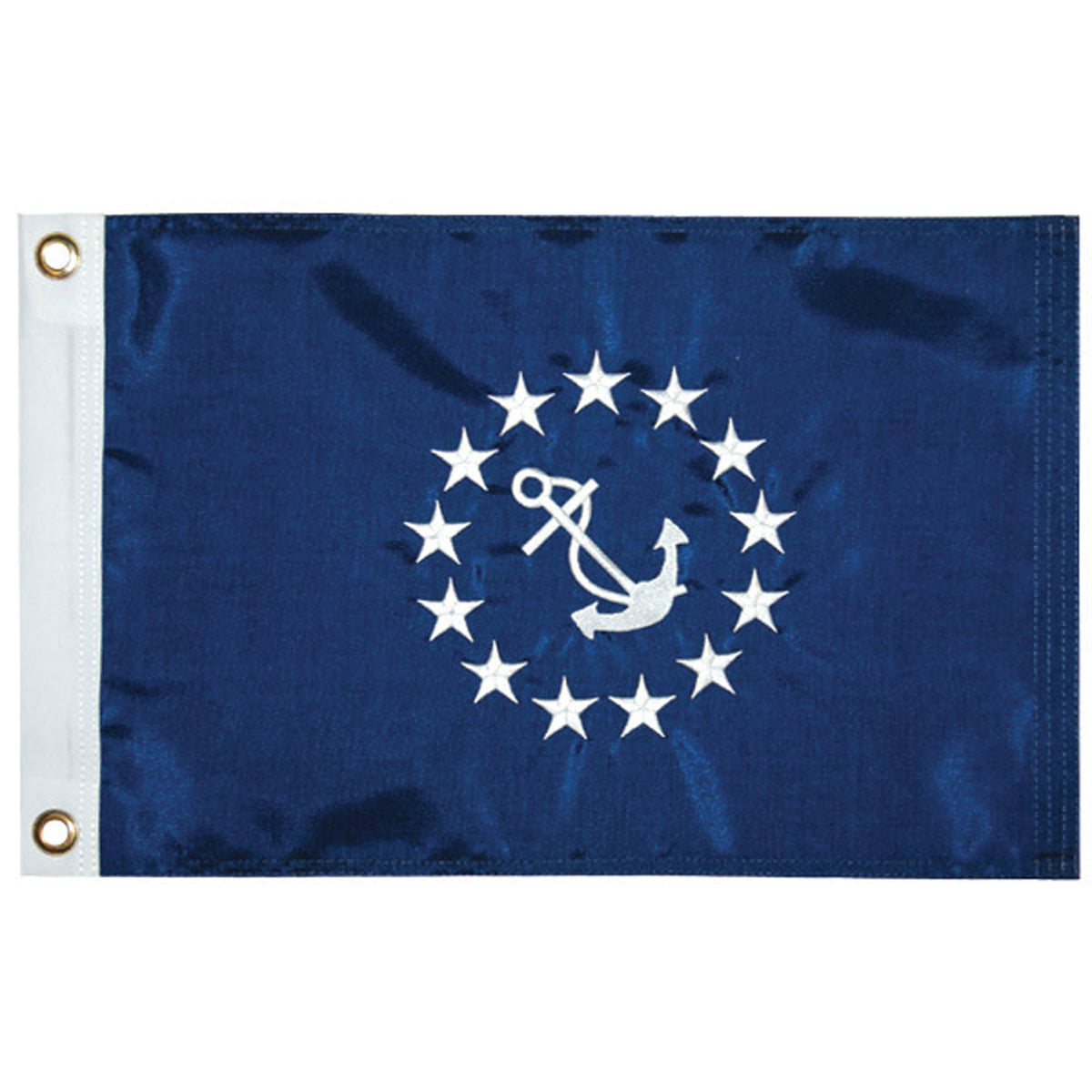 Taylor Made 93076 Nylon Officer Flag, 12" x 18" - Commodore